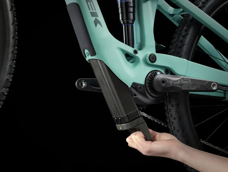 Trek FUEL EXe 5 Alloy Deore Full Suspension Electric Mountain Bike 2025 in Blue Sage-9